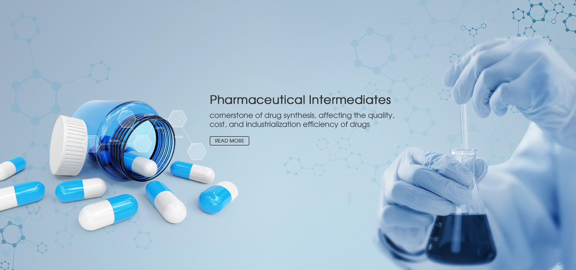 Čína farmaceutický meziprodukt Výrobce